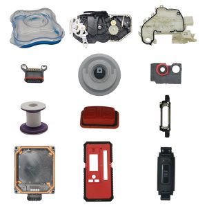 двоколірні силіконові вироби, виготовлені методом лиття під тиском